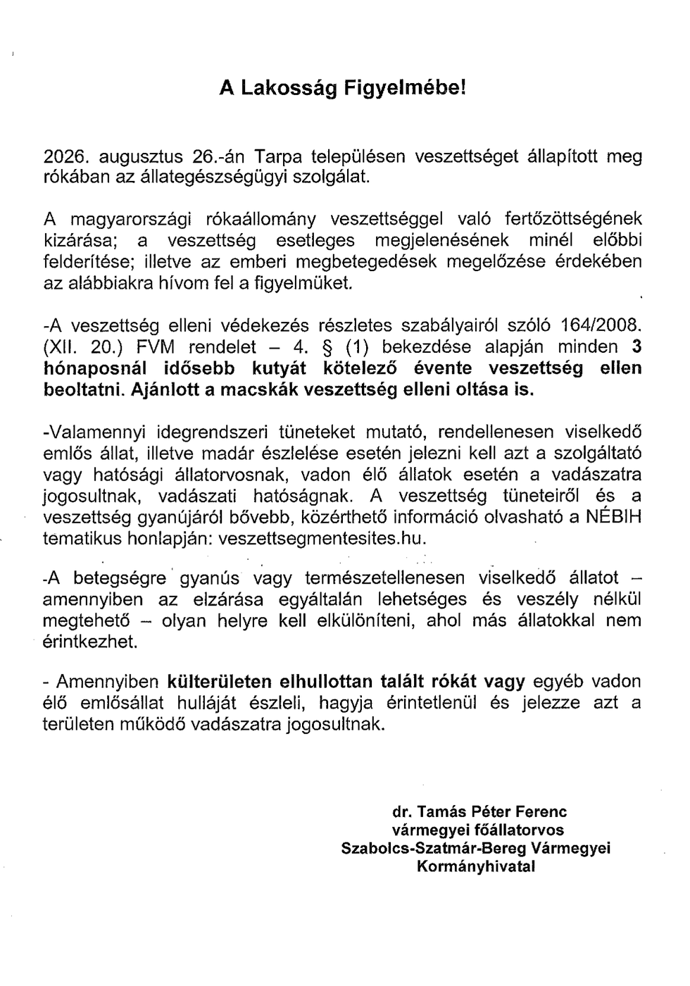 eboltas felhivas